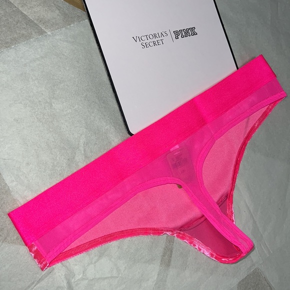 Unisex VELVET THONG Underwear Victoria’s Secret/PINK - Picture 12 of 13